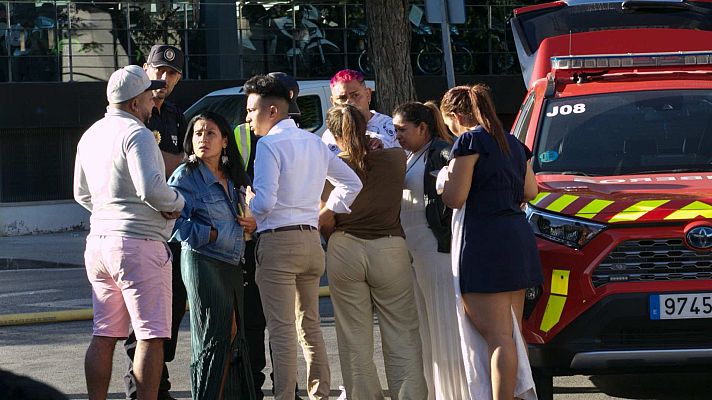 Telediario Fin de Semana - Los testigos relatan cómo vivieron desde dentro la tragedia del incendio en Murcia