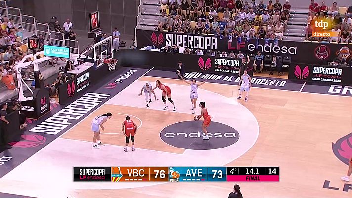 Baloncesto en RTVE - Así fue el apasionante final de partido entre Valencia y Perfumerías Avenida