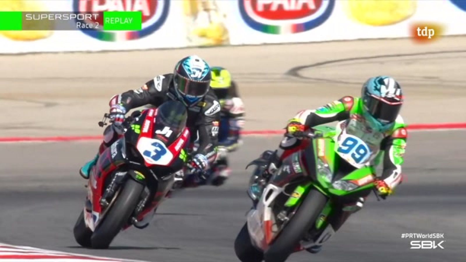 Superbike - Campeonato del Mundo. WorldSSP 2ª carrera Prueba Portugal - ver ahora