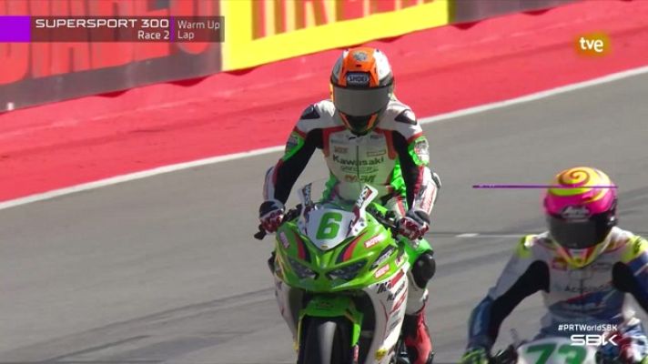 Mundial de Superbike - WorldSSP300 2ª carrera Prueba Portugal