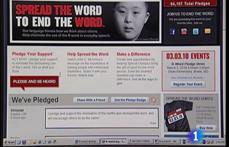 Campaña para que la expresión 'retrasado mental' desaparezca | Ver