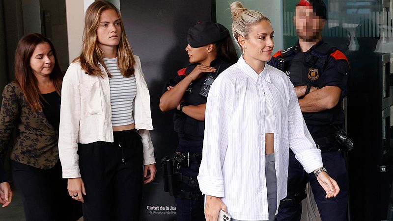 Putellas, Paredes y Rodríguez comparecen ante el juez por el caso Rubiales