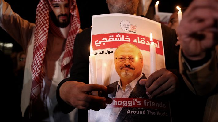 Telediario 1 - Cinco años del asesinato del periodista saudí Jamal Khashoggi