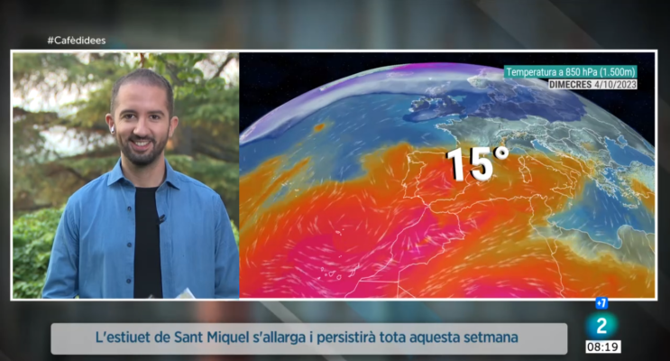El temps - L'estiuet de Sant Miquel es queda tota la setmana