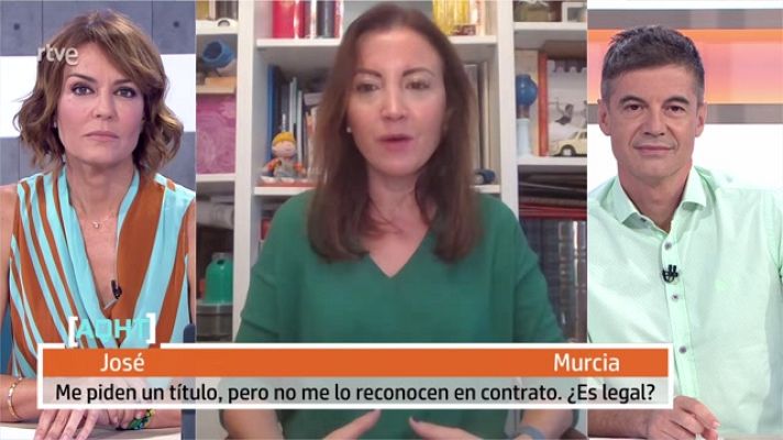 Aquí hay trabajo - Qué hacer si no te pagan por tu categoría