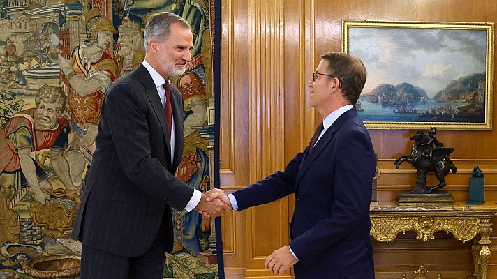 Informativo 24h - Feijóo: "Sánchez tiene hoy menos apoyos que hace un mes"