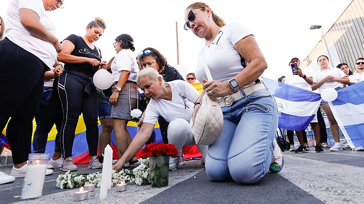 Telediario 1 - Dolor, rabia y frustración entre los familiares de las víctimas de los incendios en Murcia: "Ha sido un golpe duro"