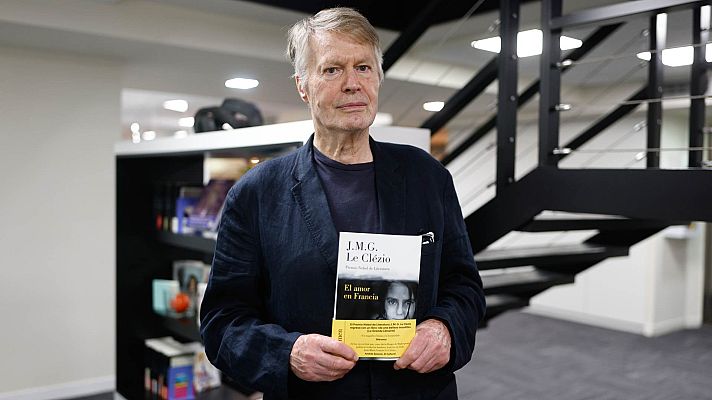Telediario 1 - 'El amor en Francia', el nuevo libro de el Nobel de Literatura Jean Marie Le Clézio