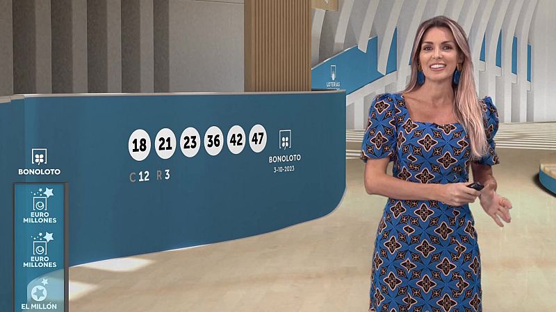 Sorteo de la Bonoloto y Euromillones del 03/10/2023