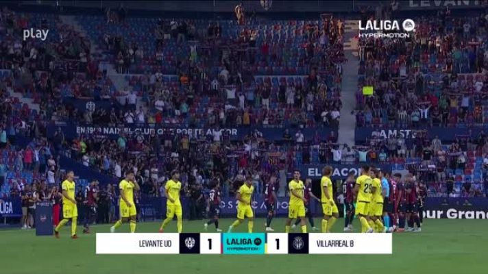 Resúmenes de LaLiga - Levante - Villarreal B: resumen del partido de la 9ª jornada