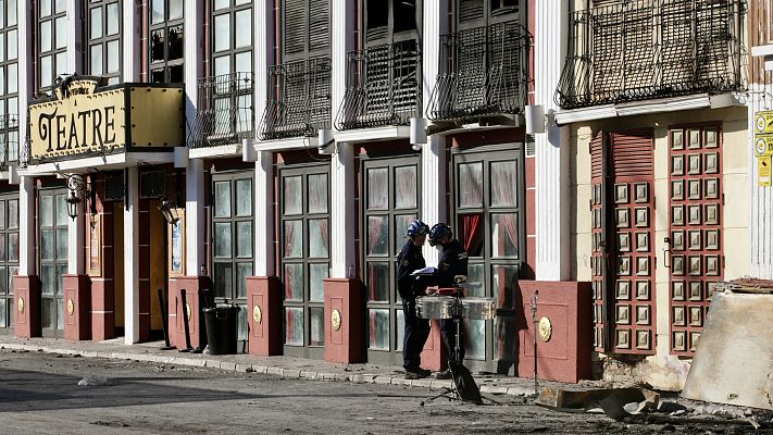 Telediario 2 - El Ayuntamiento de Murcia suspende a los funcionarios que no precintaron las dos discotecas a pesar de los expedientes