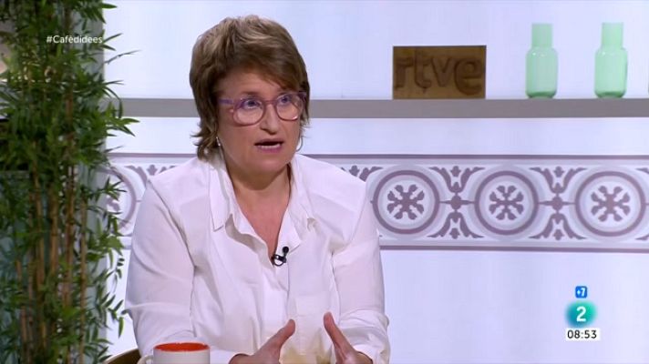 Cafè d'idees - Anna Simó anuncia un debat territorial sobre l'ús del mòbil