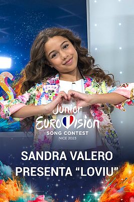Eurovisión Junior - Entrevista a Sandra Valero y los compistores de "Loviu"