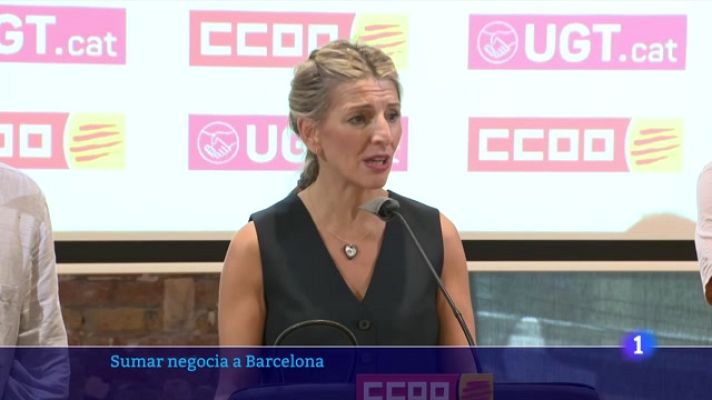 L'Informatiu - Sumar defensa el "diàleg" amb Catalunya per resoldre el conflicte polític