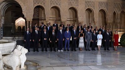 Felipe VI en la cumbre europea en Granada: "Durante d�cadas hemos logrado unirnos en torno a nuestros valores comunes"