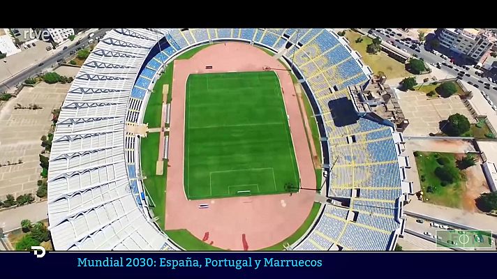 Telediario 2 - Marruecos busca acoger la gran final del Mundial 2030 en el nuevo estadio de Casablanca
