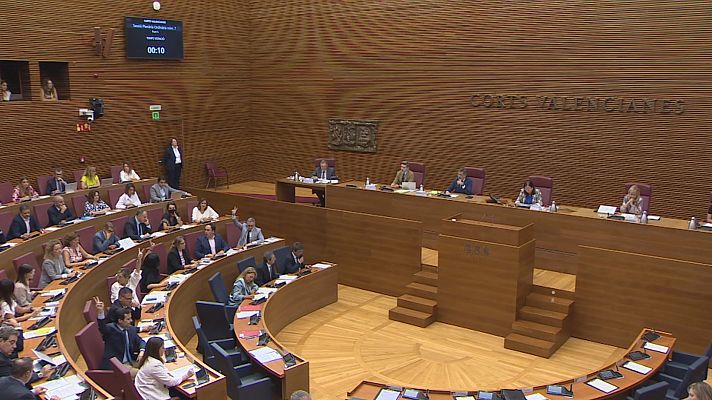 L'informatiu - Comunitat Valenciana - Les Corts aprueban un nuevo pacto contra la violencia de género con el voto en contra de VOX