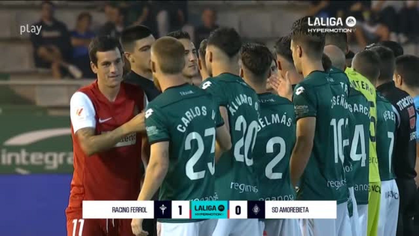 Racing Ferrol - Amorebieta: resumen del partido, 9ª jornada. Ver en RTVE Play