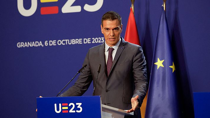 Telediario 1 - Sánchez habla ya abiertamente de amnistía