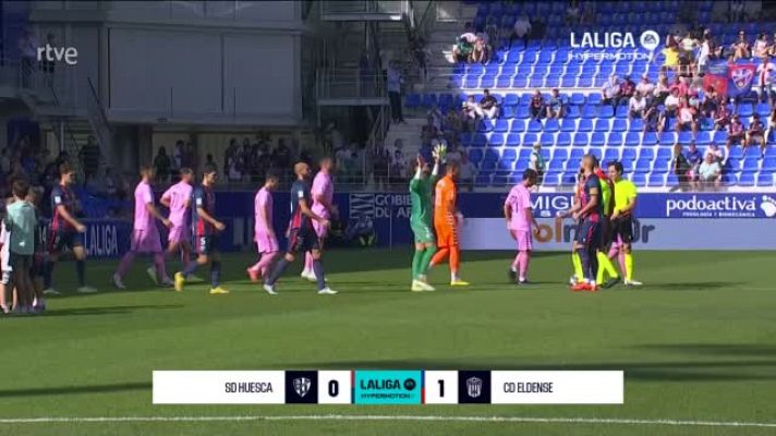 Resúmenes de LaLiga - Huesca - Eldense: resumen del partido de la 10ª jornada