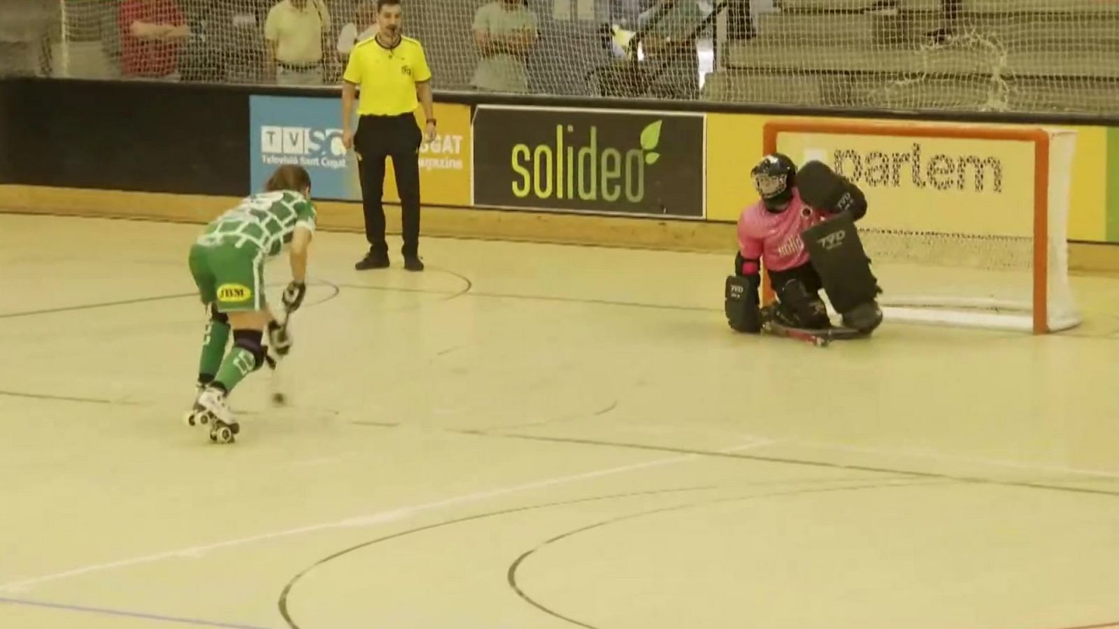 Hockey patines - OK Liga Iberdrola: Solideo PHC Sant Cugat - Cerdanyola CH Fenie Energia Resumen - ver ahora