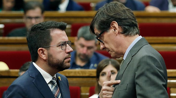 Telediario Fin de Semana - Illa acusa a PP y Vox de usar el discurso del miedo