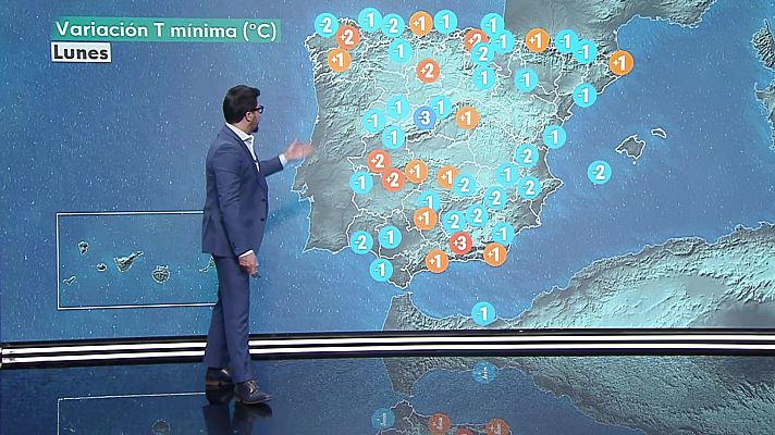 El tiempo - Tiempo estable en la mayor parte del país