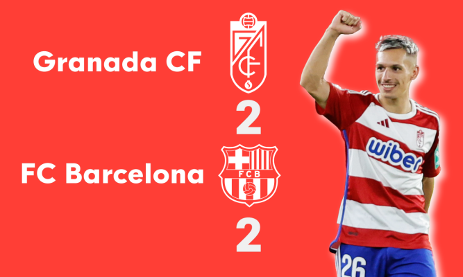 Noticias Andalucía - Granada CF 2 - FC Barcelona 2