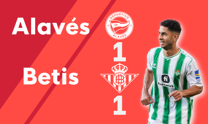 Noticias Andalucía - Deportivo Alavés 1 - Real Betis 1