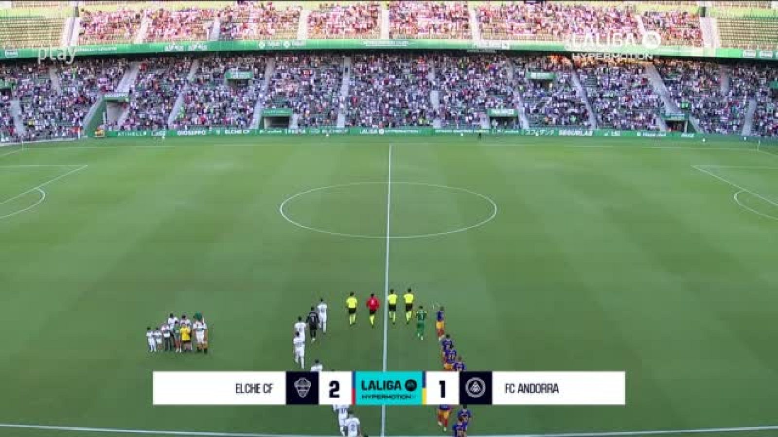 Elche - Andorra: resumen del partido, 10ª jornada. Ver en RTVE Play