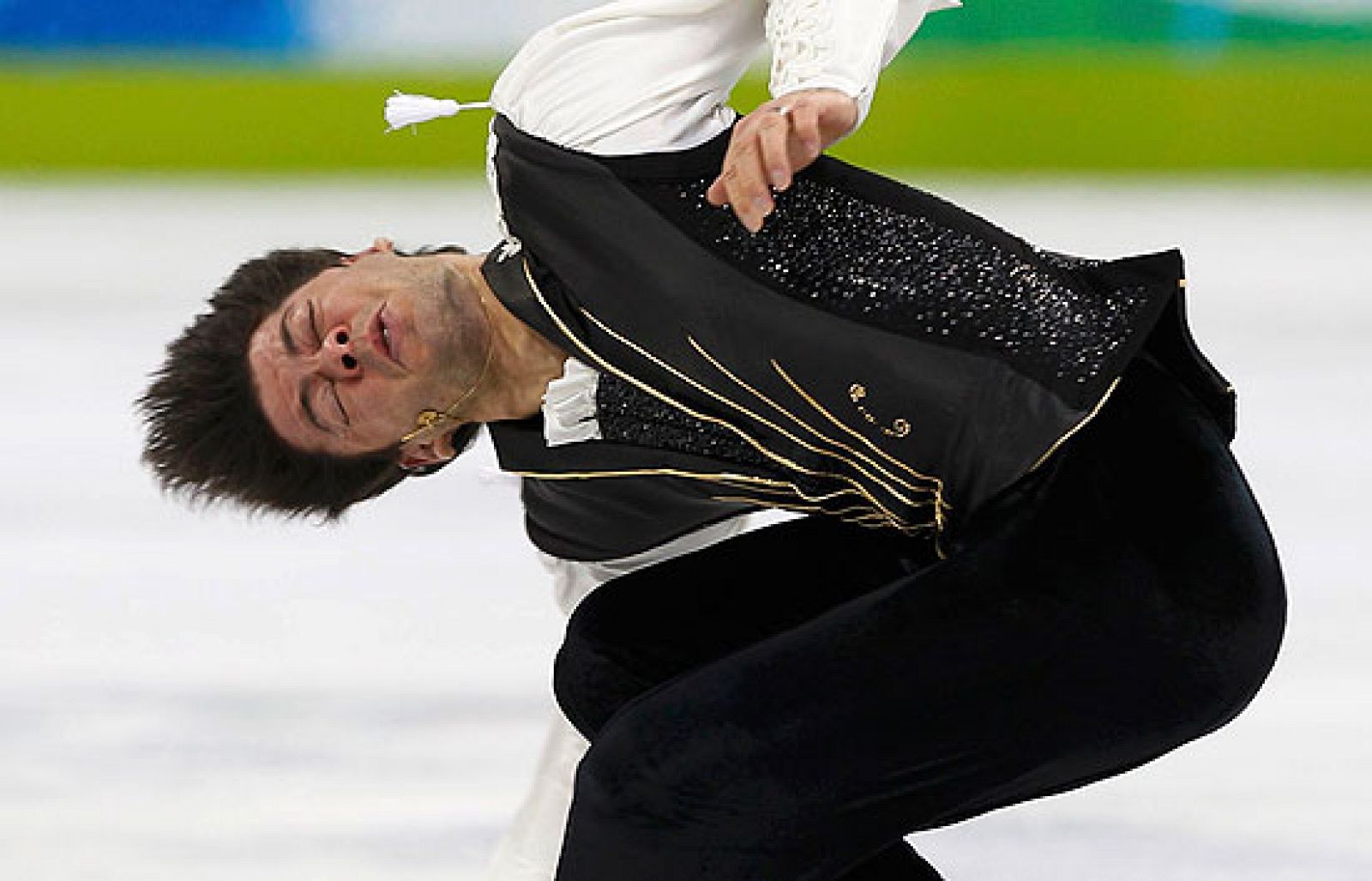El patinador suizo Lambiel se quedó a las puertas de la medalla y finalizó cuarto.