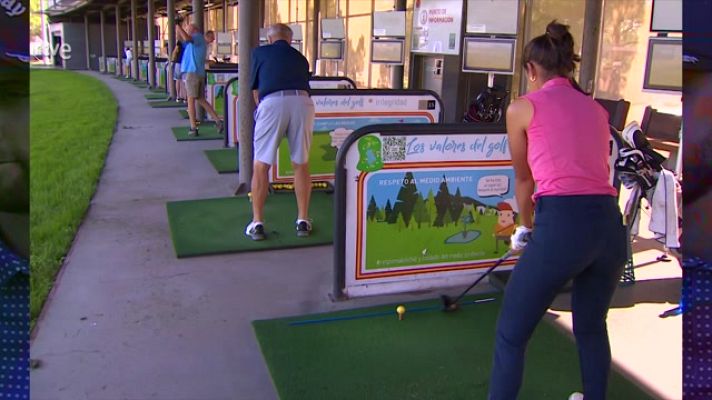 Telediario 2 - El golf, un deporte en auge en España