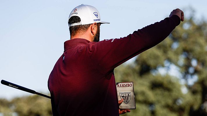 Telediario 1 - Comienza el Open de España de golf con Jon Rahm como ídolo