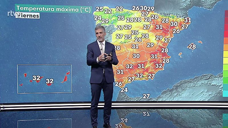 Algún intervalo de viento fuerte en la costa de Galicia
