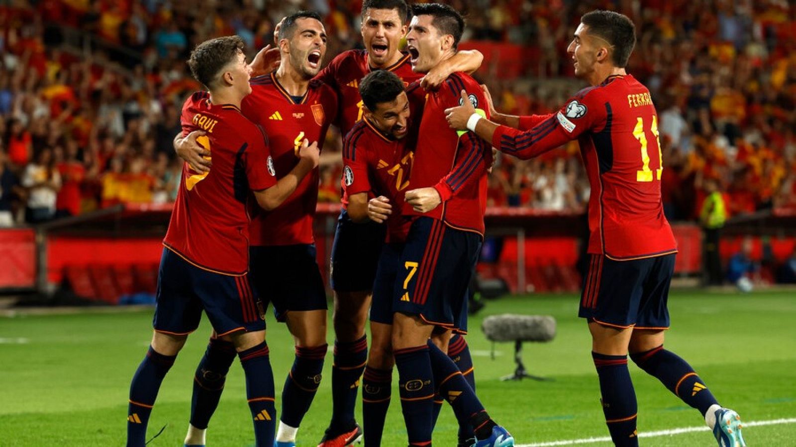Resumen y goles del España - Escocia de clasificación para la Eurocopa 2024. Ver en RTVE Play