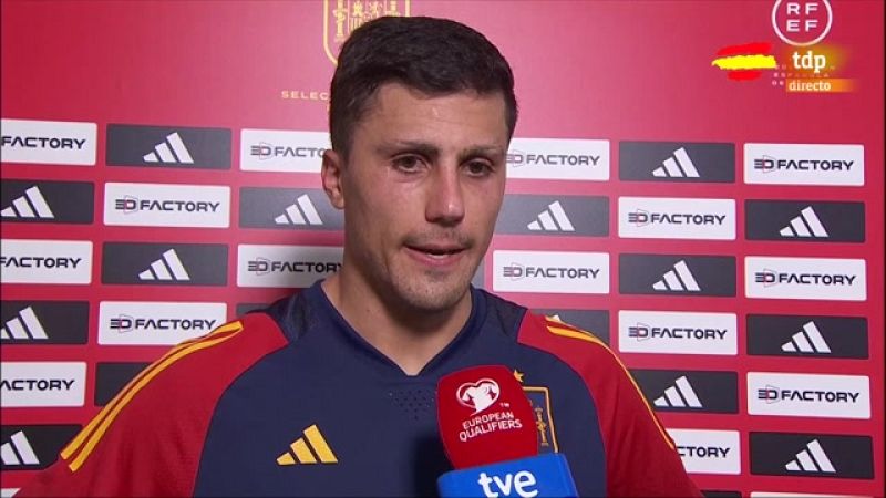 España 2-0 Escocia | Rodri: "Nuestra mayor virtud hoy ha sido la paciencia"