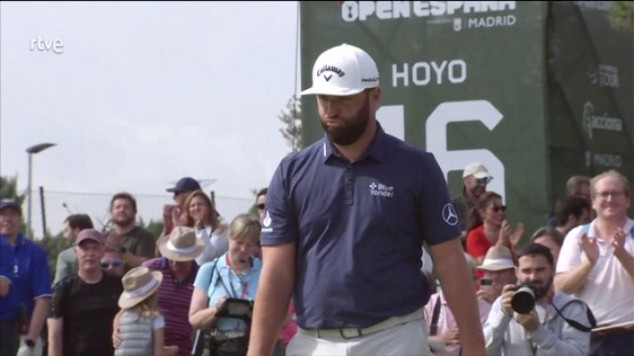 Telediario Fin de Semana - Jon Rahm mejora en el Acciona Open de España pero sigue lejos de la cabeza