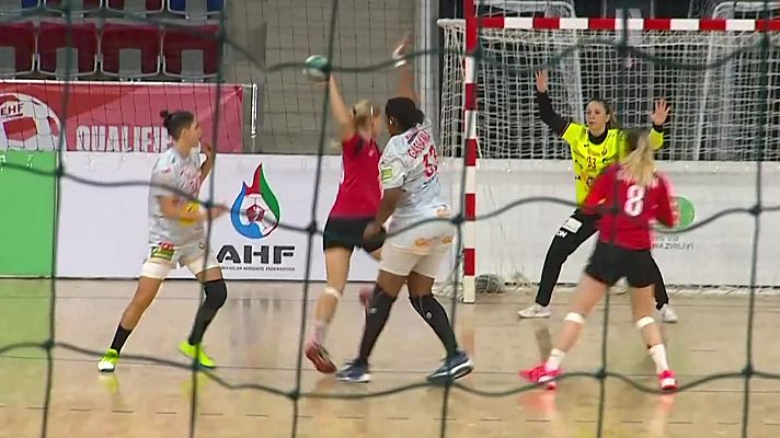 Balonmano - Clasificación Camp.Europa femenino: Azerbaián - España