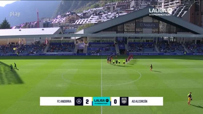 Resúmenes de LaLiga - Andorra - Alcorcón: resumen del partido, 11ª jornada