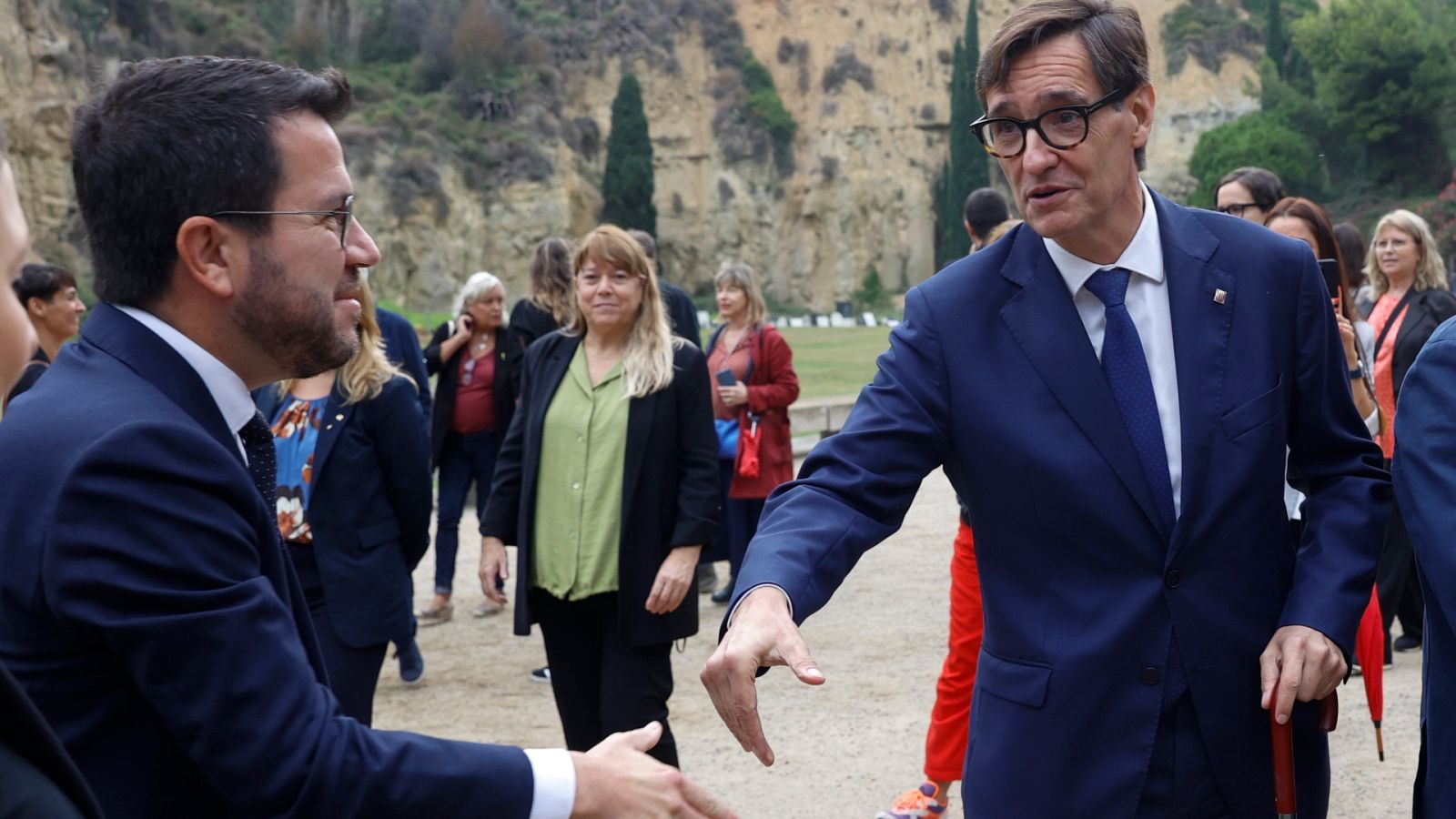 Aragonès reclama al Gobierno restituir la figura de Companys