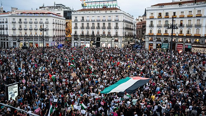 Fin de semana 24h - Miles de personas se solidarizan con Gaza en Madrid