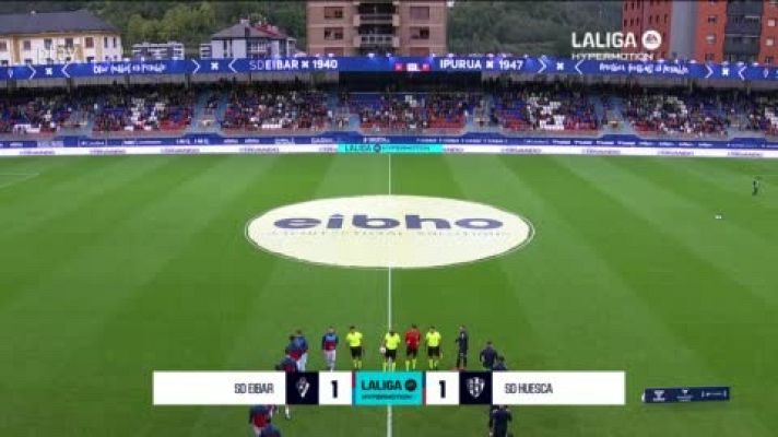 Resúmenes de LaLiga - Eibar - Huesca: resumen del partido, 11ª jornada