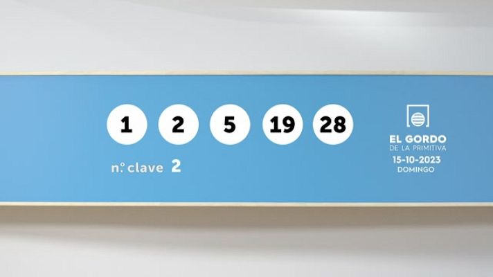 SELAE - Sorteo de la Lotería Gordo de la Primitiva del 15/10/2023
