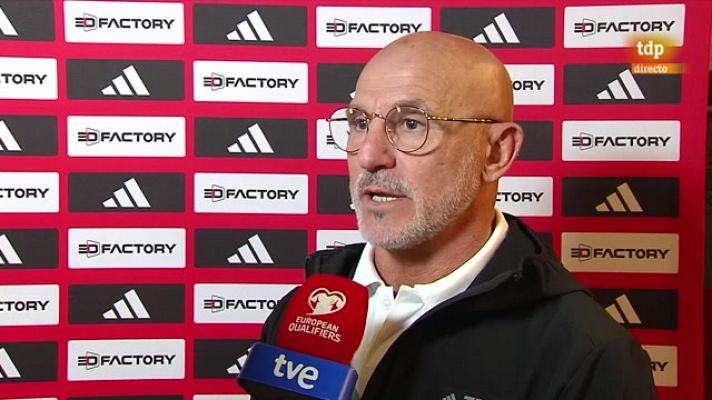 Fútbol - De la Fuente, a TVE: "Toda España tiene que estar contenta"