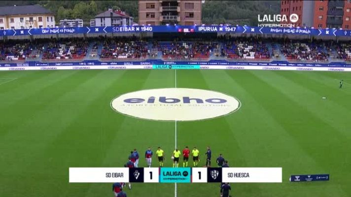 Resúmenes de LaLiga - Eibar - Huesca: resumen del partido, 11ª jornada
