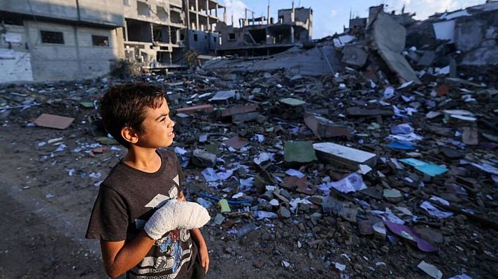 Telediario Matinal - Israel mantiene su despliegue en la frontera con Gaza