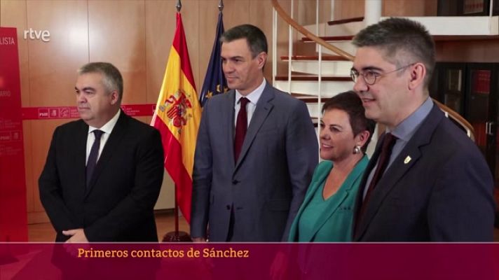 Parlamento - Primeros contactos de Sánchez