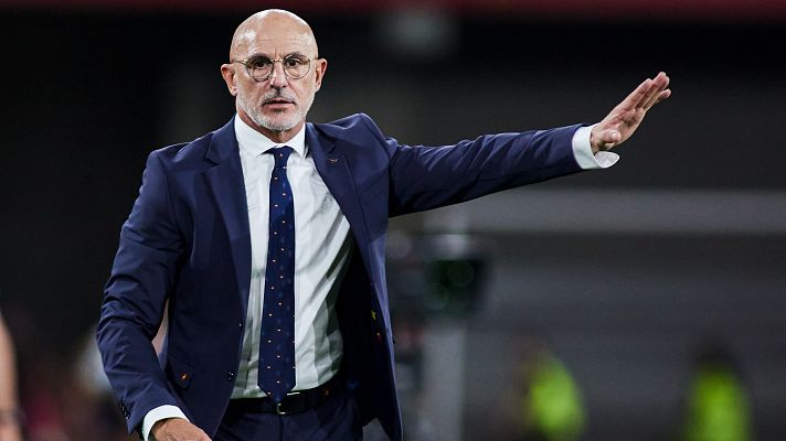 Telediario 2 - Los fijos de Luis de la Fuente: Unai Simón, Gavi o Morata, algunos de los nombres propios