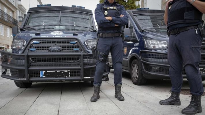 Telediario 1 - Máxima seguridad para el Valencia Basket - Maccabi en La Fonteta