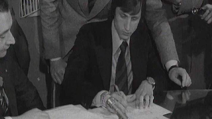Deportes en el Archivo de RTVE - Johan Cruyff: del Ajax a su retirada